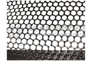 Сетка черная газонная в рулоне, 2 х 30 м, ячейка 9 х 9 мм.